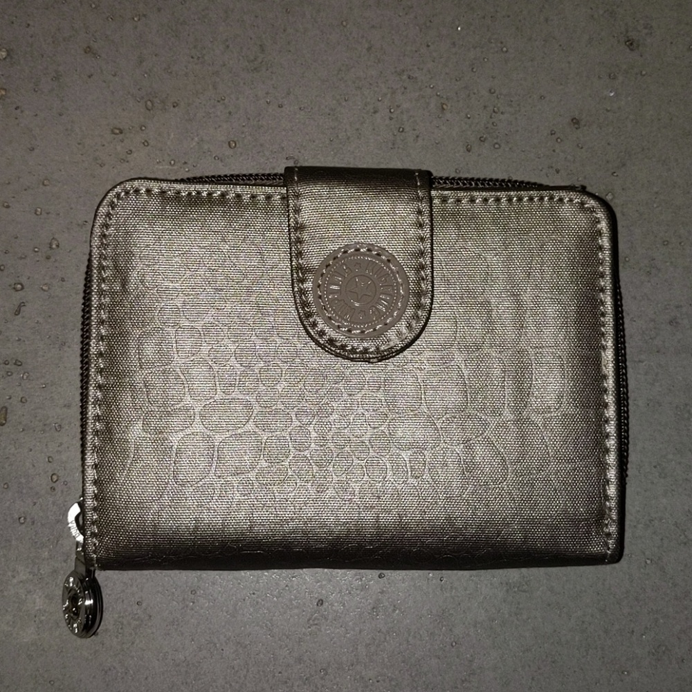 Kipling "New Money" Wallet - Embossed Metallic